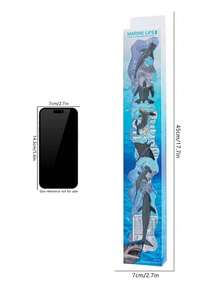 1 套软橡胶动物玩具，仿真野生动物模型摆件，适合儿童识别动物，逼真的大型森林动物模型房间装饰 - 彩色 - 查看 10