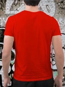 Men T-Shirts - Red - View 2