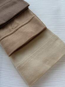 1pc Women Solid Scarves Color Basic Head Scarf Modal Tube Hijab Caps Daily Under Cap - Multicolor - View 4