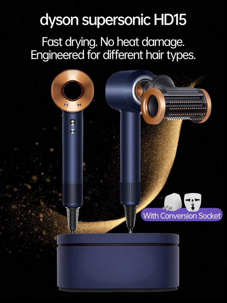 Dyson Dyson Supersonic HD15 Hair Dryer(Vinca Blue/Topaz) Gift Box