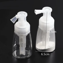 Powder Spray Bottle Travel Spray Bottle Container Plastic Nail Glitter Kitchen Pepper Portable Refillable Spray Bottle