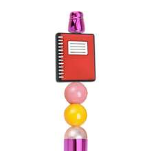 12pcs School Themes Toy Pen Accessories Silicone Beads, DIY Ballpoint Pen Decoration, DIY Keychain Accessories, Creative DIY Pencil Decoration - Multicolor - View 7