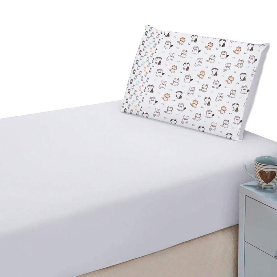 Kids Sheet Sets With Pillowcases - 小貓寶寶 - 查看 1