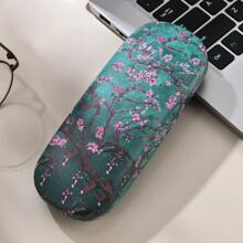 1个梵高画作印花眼镜盒，男女通用情侣设计，防震，女士眼镜配件 - A - 查看 11