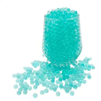 12000 Pcs Green Water Gel Jelly Beads, Water Balls Jelly Crystal Beads Gel Ball Water Absorbing Beads For Vases, 7-8mm Vase Fillers For Home Decorations Best Gifts Birthday Graduation