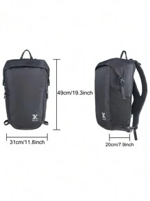 AXONE URBAN BACKPACK 20L-U Flow System By Aarn-Pure X Shoulder Strap System, Ergonomic Urban Backpack - Black - View 10