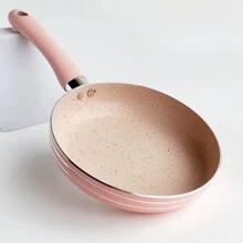 ABKOK Egg Frying Pan Breakfast Frying Pan Non-Stick Frying Pan Mini Cute Pink Blue Pan Set Complementary Food Make 1 Serving Kitchenware Pan Set Seafood Boil