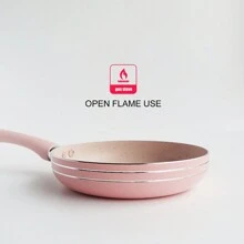 ABKOK Egg Frying Pan Breakfast Frying Pan Non-Stick Frying Pan Mini Cute Pink Blue Pan Set Complementary Food Make 1 Serving Kitchenware Pan Set Seafood Boil