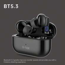 Audífonos Bluetooth 5.3  GTIDE L22 sensor táctil, con resitencia al sudor - Negro - Ver 4