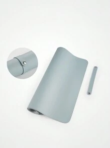 Grande Mouse Pad de Pu, Tapete Impermeável Anti-derrapante para Teclado de Computador, Escrita e Trabalho de Escritório