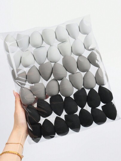 Makeup Sponge 3/5/10/15/20/30/50pcs Random Color & Shape, Beauty Sponge For Mixing Liquid, Cream, And Powder Foundation, Multi-Colored Cosmetic Sponge, Latex-Free Dual-Use Makeup Puff Suitable For All Skin Types,Makeup,Cheap,Room Decor,Vanity,Travel,Bedroom,Makeup Accessories,Puff,Makeup Blender,Powder Puff,Makeup Sponge