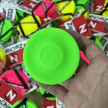 Silicone Flying Disc, Reflecting Light In The Dark Zip Chip, Fingertip Mini Flying Disc, Fluorescent Flying Saucer - All Specifications - View 11