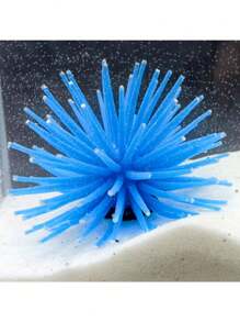 1 buc nou sosire simulare silicon corp moale arici de mare coral colorat silicon rezervor de pește acvariu Aquascape ornamente, accesorii pentru acvariu, decor pentru rezervor de pește