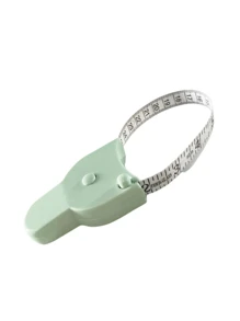 1 件 60 英寸（150 厘米）伸缩式身体测量卷尺，高精度且自动锁定，非常适合在家中或办公室测量胸围、腿围和身体尺寸，带开关锁，设计精确且易于使用，非常适合测量身体周长 - 非常适合健康和健身追踪