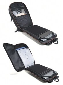 AXONE URBAN BACKPACK 20L-U Flow System By Aarn-Pure X Shoulder Strap System, Ergonomic Urban Backpack - Black - View 7