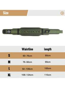 GOUNOD 1PC Adjustable EVA Weight Lifting Belt - Great For Squats Lunges, Deadlifts, Thrusters - Men And Women Fitness Weightlifting Belt. - Multicolor - View 10