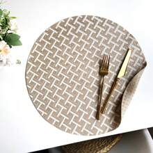 Polyester Placemat 2 Pcs Desktop Protective Mat Non-Slip Heat Resistant Placemat For Kitchen Placemat Home Decor Party Decor - Multicolor - View 11