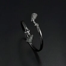 1pc Ancient Egyptian Symbol Ankh Egyptian Pharaoh Tutankhamun Bracelets Amulet Africa Jewelry Banglets For Women Girl