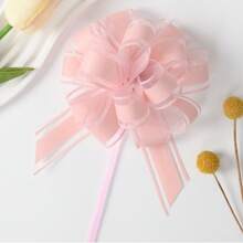 Miliocry 1pc Pull Bow,4.7 Inch Gift Bows Present Wrapping Pull Bow With Ribbon For Wedding Party Decoration Gift Baskets - Multicolor - View 16