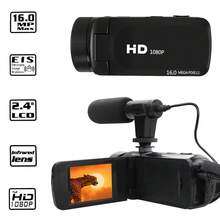HD 1080P Digital Video Camera Camcorder W/Microphone Photography 16 Million Pixels - màu đen - Xem 6