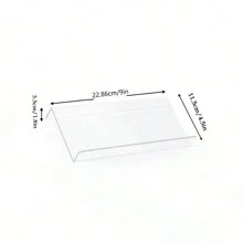 1個/2個清澈亞克力香料抽屜整理盒，調味罐抽屜插入物，廚房香料架抽屜/櫃枱托盤（不含罐子） - 透明 - 查看 4