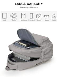 适合青少年女孩、中学生、大学生的可爱书包，小巧经典休闲户外日用背包、旅行背包、轻便书包、工作包、笔记本电脑背包，男女通用，新旧版本随机发货。