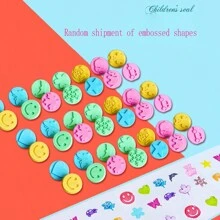 1 Set Finger Painting Art Set, Stamp Pad DIY Art Toy, Children Creative Coloring Montessori Educational Toy, Kindergarten Gift, Back To School Crafts,Arts And Crafts Kids,Crafts For Kids,Arts And Crafts Kids,Kids Crafts,Crafts For Kids,Educational Toys,Painting Kids,Arts And Crafts Kit,Art For Kids,Toddler Crafts,Kids Toys>Diy Painting Kit