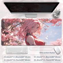1 Máy Tính Cá Tính Hoạt Hình Cực Lớn Miếng Lót Chuột Cao Su Để Bàn, Chống Trượt Mousepad Có Khóa Viền Cho Bàn Phím - Bàn di chuột khóa bàn phím - Xem 4