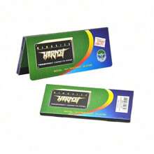 110MM Length Transparent Cigarette Paper, 1 Volume 50 Sheets, 2 Volumes/5 Volumes/24 Volumes Three Choices, Cigarette Accessories Boyfriend Gift, Holiday Gift, Back To School Supplies