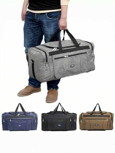 男女通用旅行手提包，男士大容量周末旅行包，健身运动包，过夜包，返校旅行包，露营邮轮必备包，徒步背包，返校夏季包，学习用品包，学习用品