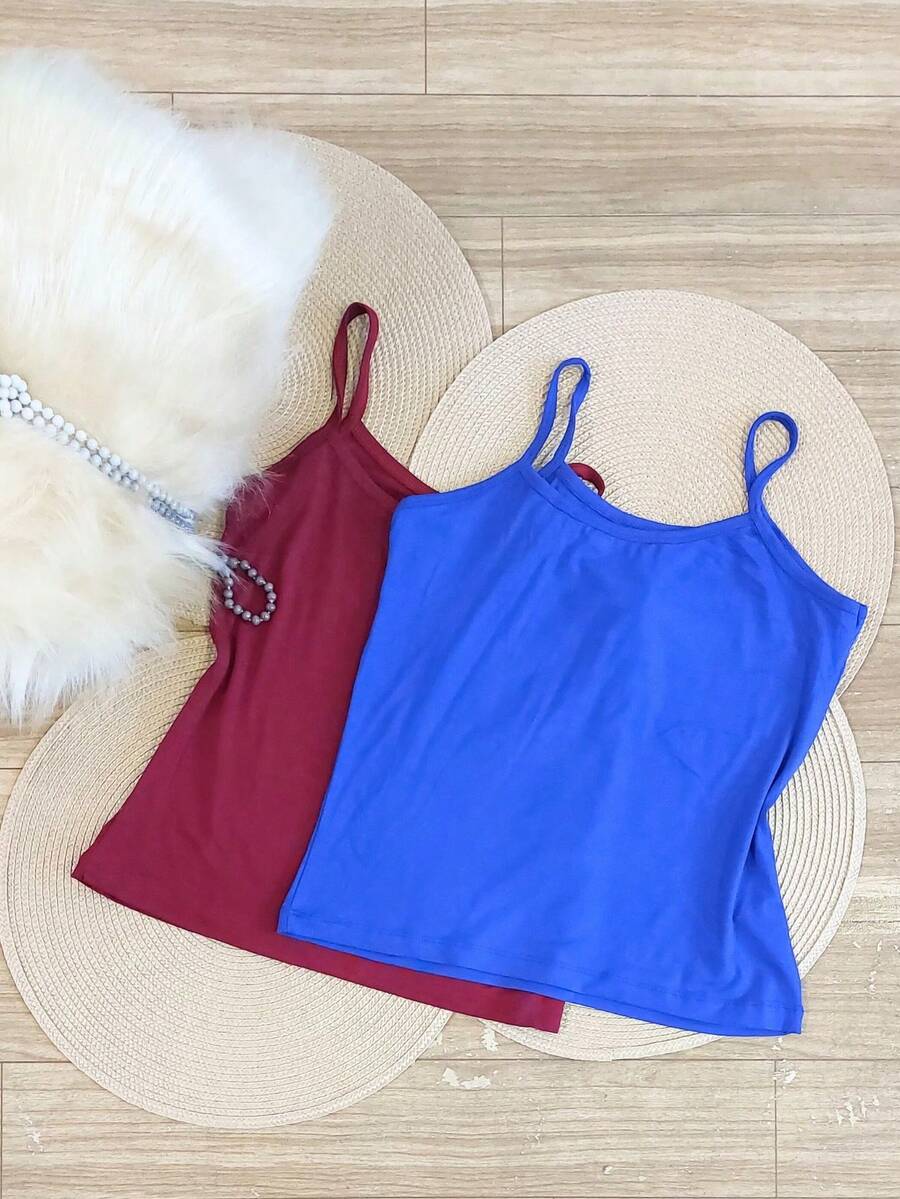 Women Tops - Màu Đỏ Sâu - Xem 1
