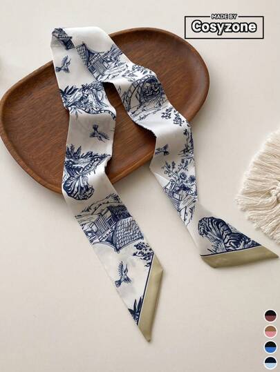 One Animal Printed Scarf Can Be Used As A Neck Scarf, Headband, Headband, Hair Accessory Decoration, As Well As Decoration For Bags, Clothes, Etc. Headbands, Headbands, Hair Accessories, And Headbands Are Ideal Choices For Dressing Up