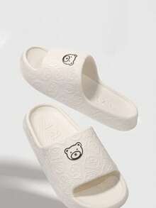 Women's EVA Slippers, Soft Sole, Anti-Odor, Quiet, Non-Slip, Comfortable, Suitable For Indoor And Outdoor Use - White - View 4
