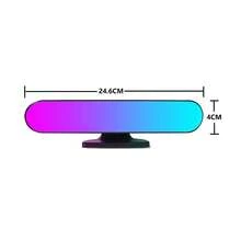 2Pcs RGB Light Bars,Indoor RGB LED Light Bar For Game Room, Bookshelf, TV Stand Decor With Remote - RGB Desktop Atmosphere Light-2 Pieces - View 3