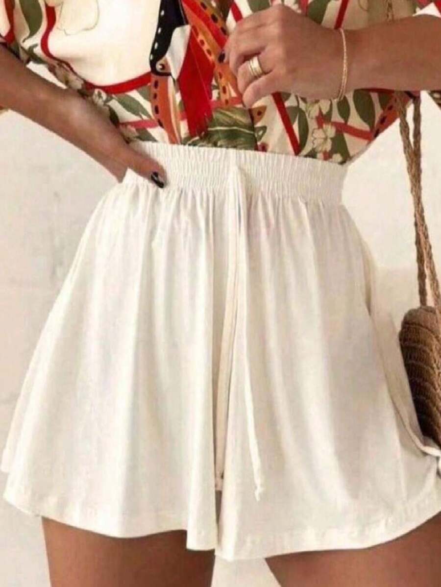Women Shorts - Champagne - View 1