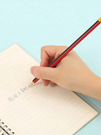 30/20/10/5pcs Student Writing HB Pencils, Study Stationery Drawing Pencils With Eraser, Hexagonal Rod Pencil