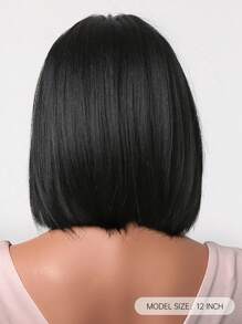 HAIRCUBE HAIRCUBE 14 Inch Light Blonde Dark Root And White ,Black Colourful Medium Part Short Straight Hair Beautiful Daily Use Ladies Wig Synthetic Wig Donna Offerte Speciali. Cosplay White Colourful Synthetic Hair Wig High Temperature Hair For Women Middle Part Straight Hair Wig Holiday Daily Fashion Style Synthetic Hair Wig Woven Hair Wig For Halloween And Christmas