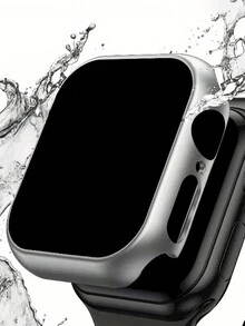 1 Vỏ Bảo Vệ Màn Hình Riêng Tư Tương Thích Với Apple Watch Series 9 8 7 6 5 4 Se - Vỏ Bảo Vệ Bằng PC Cứng Với Kính Cường Lực Tương Thích Với Phụ Kiện Đồng Hồ Apple 45mm/41mm/44mm/40mm - Nhiều màu - Xem 3