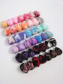 Makeup Sponge 3/5/10/15/20/30/50pcs Random Color And Shape, Foundation Mixing Beauty Sponge For Liquid, Cream And Powder, Multi-Color Cosmetic Sponge, Latex-Free Dual-Use Powder Foundation Cream, Suitable For All Skin Types.,Makeup,Cheap,Room Decor,Vanity,Travel,Bedroom,Makeup Accessories,Puff,Makeup Blender,Powder Puff,Makeup Sponge,Cheap,Stocking Stuffers,Makeup,Makeup Tools,Cheap Stuff,Gifts,Gifts For Women,Christmas Gifts - Multicolor - View 17