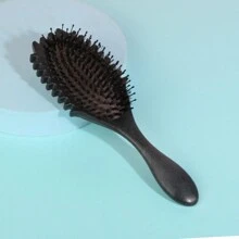 Elastic Curly Hair Brush - Nylon  Hair Brushes For Curly And Wavy Hair, Anti-Static Detangling Combs, Fine-Tooth Comb ABS Plastic Handle, Brush For Gentle Scalp Massage, Spring Curl Define Styling Brush  For Curly Hair Styles, Back To School, Travel Holiday Essentials, Hair Accessories For Women - Multicolor - View 10
