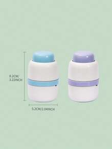 Pill Cutter, Portable Pocket Pill Box Splitter For Cutting Pills Into Quarters Or Halves - Multicolor - View 7