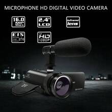 HD 1080P Digital Video Camera Camcorder W/Microphone Photography 16 Million Pixels - màu đen - Xem 4