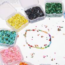 700pcs 1.5-4.5mm Mixed Japanese Glass Antique Peyote Seed Beads With Box For DIY Jewelry Making Supplies Crafts Material Kit For Clothing Bracelet Necklace Accessories - Seed Beads - View 4