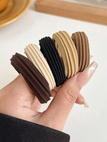 10pcs/20pcs Elastic Hair Ties, Seamless, Simple Women's Hair Accessories, Used To Tie Hair Into High Ponytail Ponytail Holders Hair Elastics Hair Rubber Bands Scrunchies Hair Rope, Hair Bobbles ,Gym Sport Outfit Head Accessories Elastic Band
