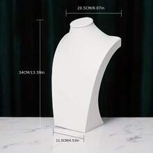 Jewelry Display Stand Female Bust Necklace Holder Pendant Organizer Prop - Multicolor - View 7