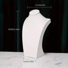 Jewelry Display Stand Female Bust Necklace Holder Pendant Organizer Prop - Multicolor - View 6