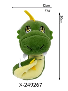 Indigo Park Plush Doll Rambly The Raccoon Gift, Home Decoration - Multicolor - View 2