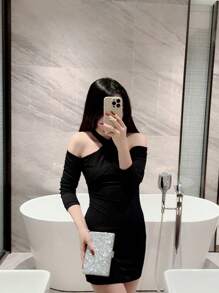 One Shiny Rhinestone Encrusted Box-Shaped Evening Clutch Bag For Women, Elegant Luxury Formal Dress Mini Bag For Romantic Wedding, Bridal, Party, Prom, Chain Shoulder Bag Square Purse, Perfect For Party Wedding Prom Dinner/Banquet, Matching With Holiday Party Dress Evening Dress & Sequin Dress, Perfectly Matching With New Years Outfit, Excellently Matching With Party Dresses For Women, Tready Party Bags,Perfect For Party, Wedding, Prom, Dinner/Banquet, Perfectly Matching With Prom Accessories, Clutch Bag For Wedding - Silver - View 12