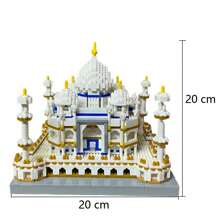 帝国大厦微型积木套装 - 3D 建筑模型，适合家居装饰和生日礼物，适合 14 岁以上人士，是建筑爱好者的完美礼物 1 件 - Pack Bag - 查看 21