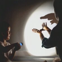 1 Đèn Pin Mini Sạc USB Led Ngoài Trời Nhỏ Móc Khóa Ánh Sáng Đèn Pin Nhựa Tiện Lợi - Nhiều màu - Xem 3